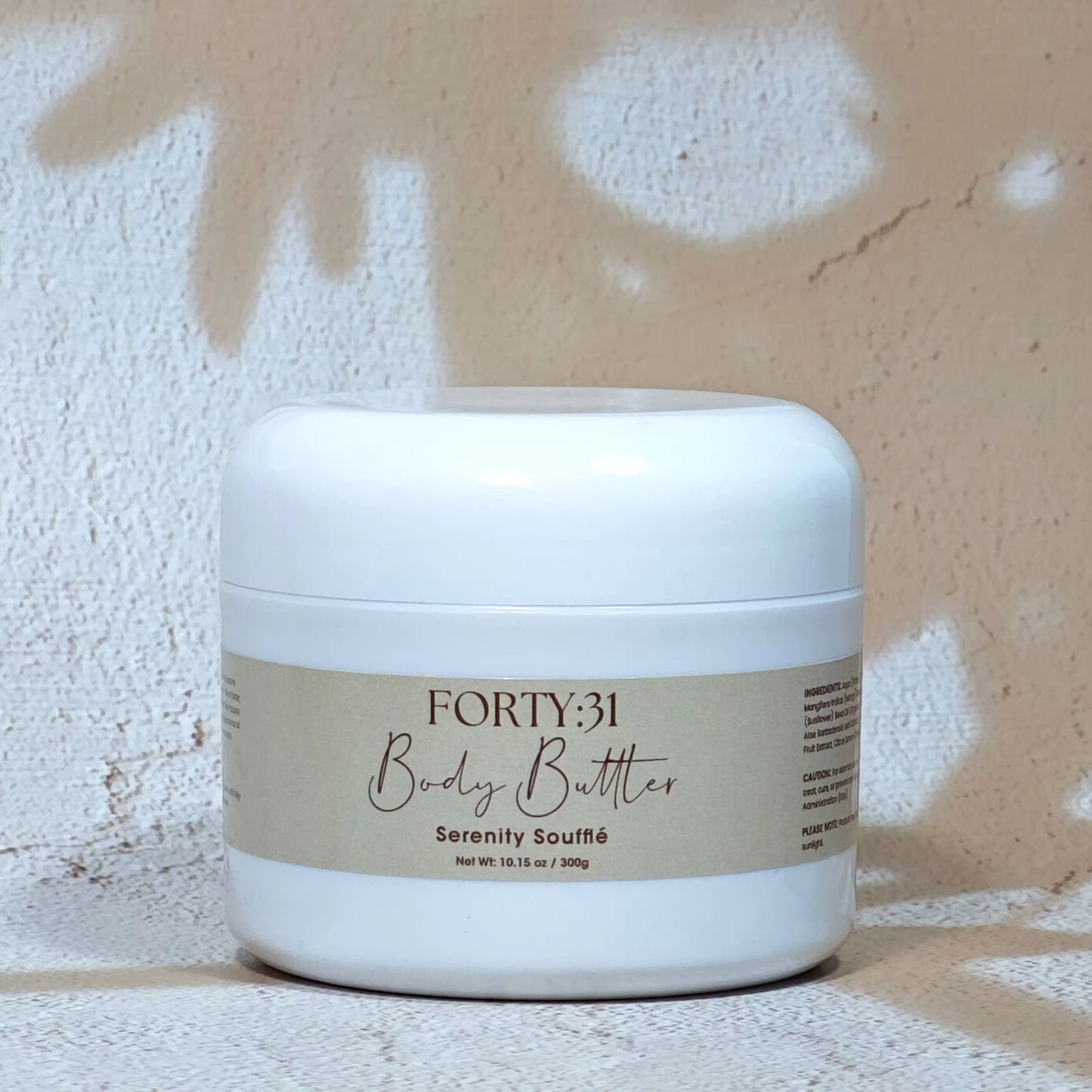 Serenity Souffle (Kojic Acid + Papaya Brightening Body Butter)