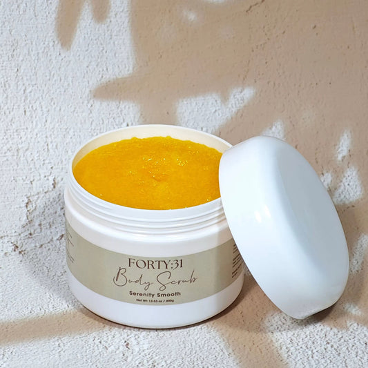 Serenity Smooth (Kojic Acid + Papaya Brightening Body Scrub)