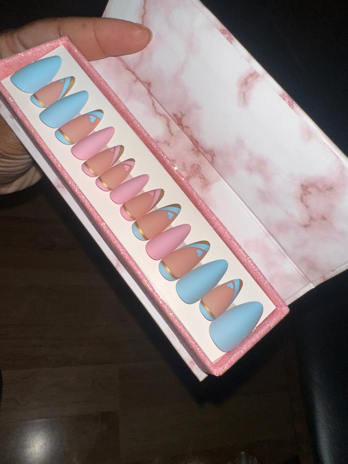 “New Love” Press On Nail Set