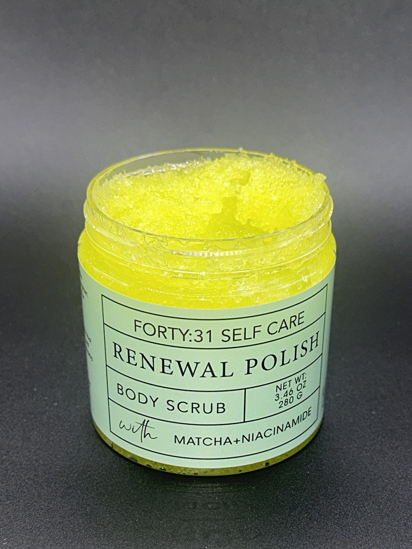 Renewal Polish (Matcha + Niacinamide Brightening Body Scrub)