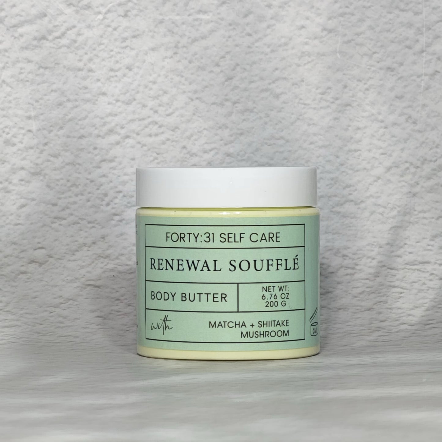 Renewal Soufflé (Matcha + Mushroom Brightening Body Butter)